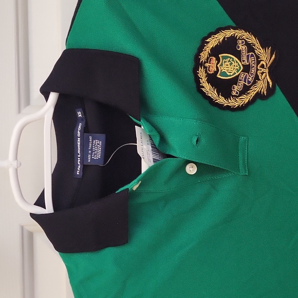 NWT Ralph Lauren Polo Dress in Black and Green, Size XS - Picture 6 of 9